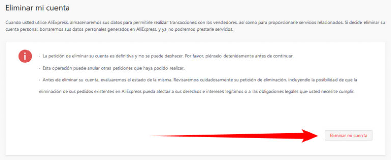 Eliminar Cuenta De Aliexpress Desde El Móvil
